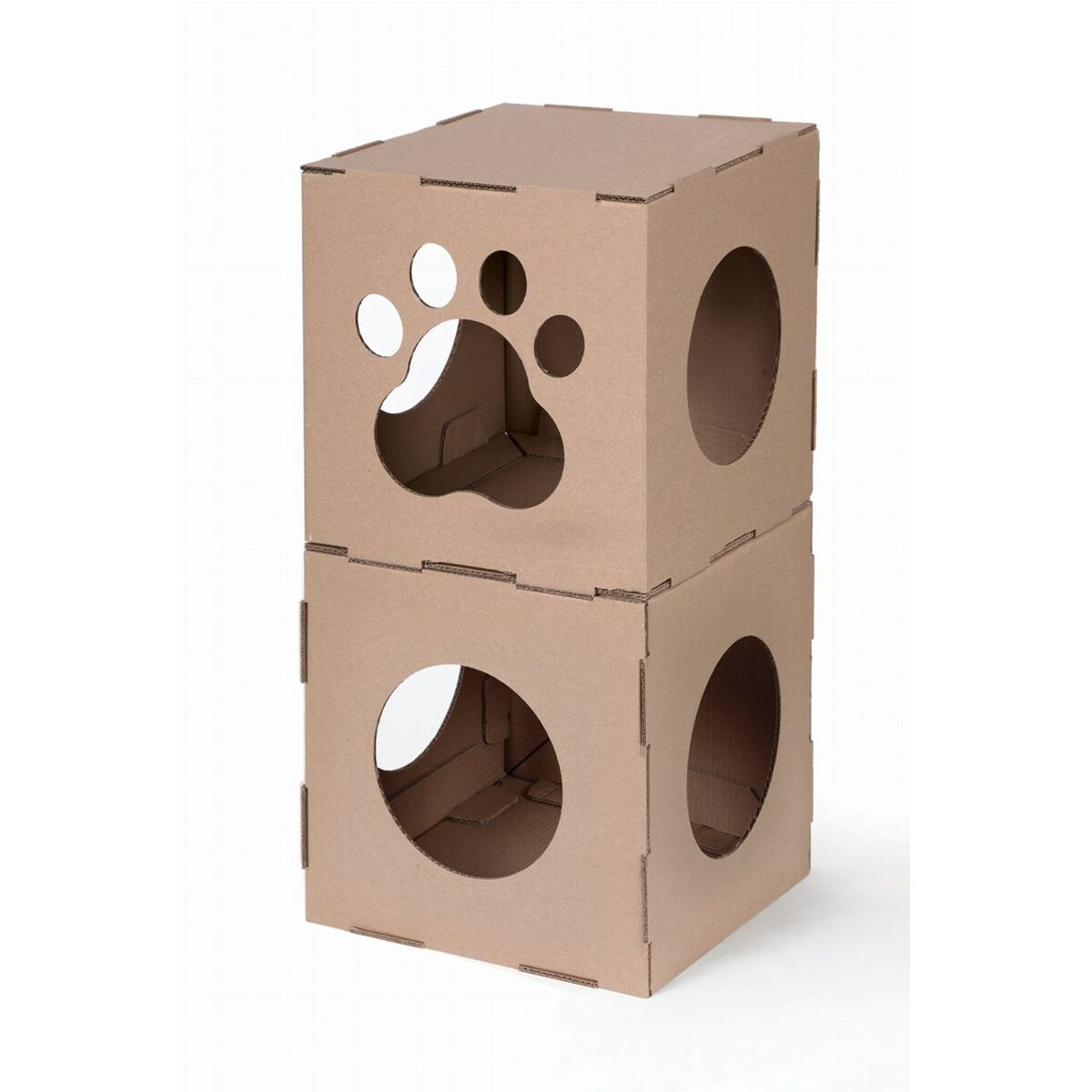 Stallo Carton+Pets Twins Bronce 36 x 36 x 36 cm