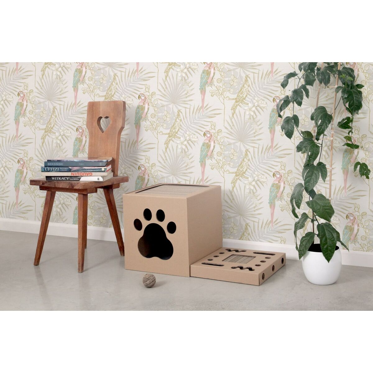 Tiragraffi per Gatti Carton+Pets Bronce Cartone 34,5 x 4 x 34,5 cm