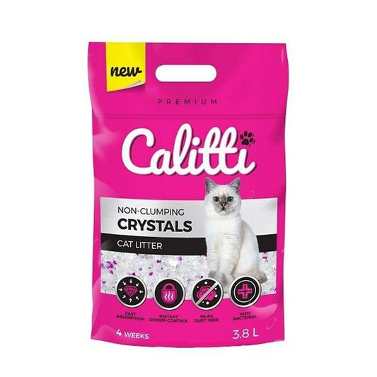 Sabbia per Gatti Calitti Crystal 3,8 L
