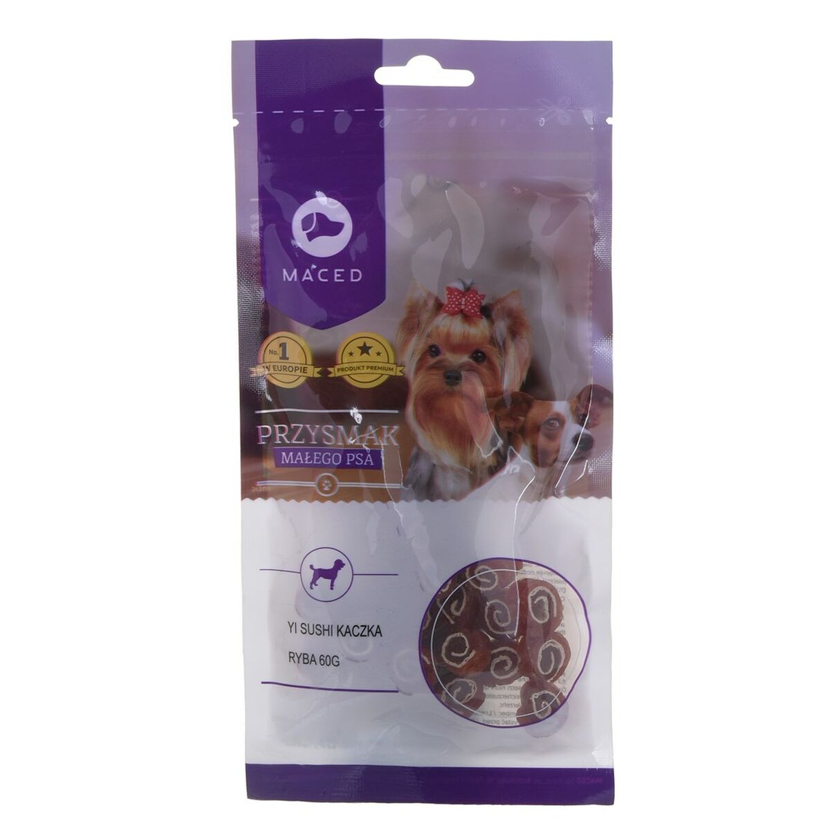 Snack per Cani Maced Pesce Anatra 60 g