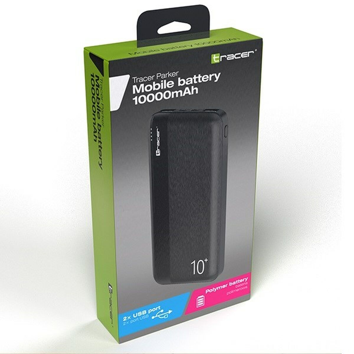 Power Bank Tracer TRABAT47096 Nero 10000 mAh