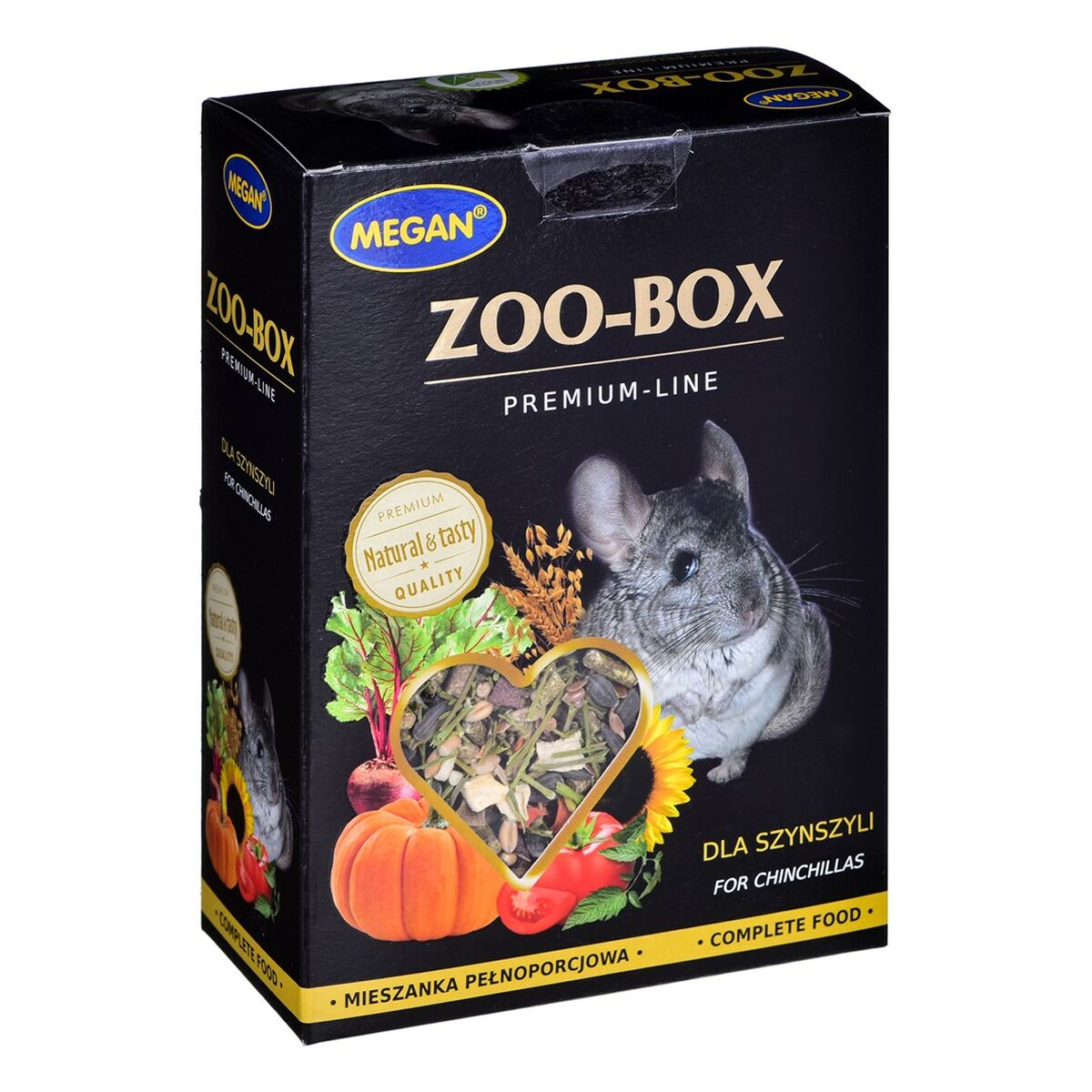 Io penso Megan Zoo-Box Premium Line Vegetale Cincillà 500 g