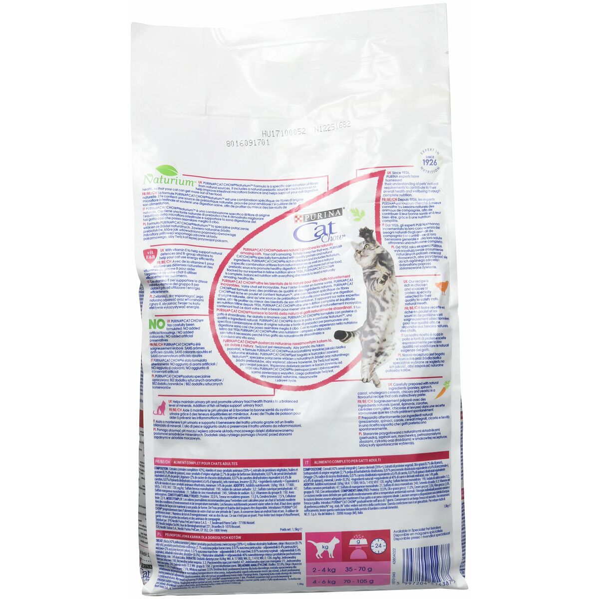 Cibo per gatti Purina Cat Chow Urinary Tract Health Adulto Pollo 1,5 Kg