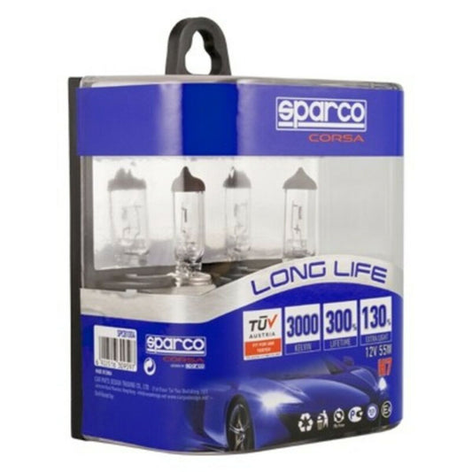 Lampadina per Auto Sparco Long Life E-Mark H7 12V 55W 3000K