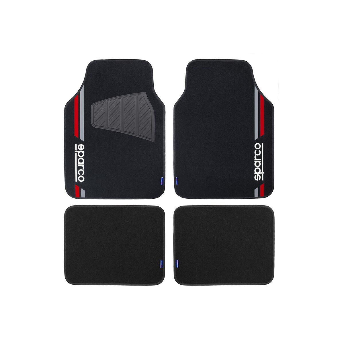 Set di Tappetini per Auto Sparco SPCF508RD Rosso