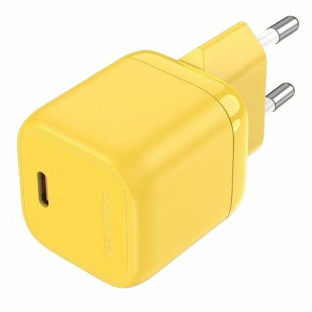 Caricabatterie da Parete Vention FAKW0-EU 30 W USB-C Giallo