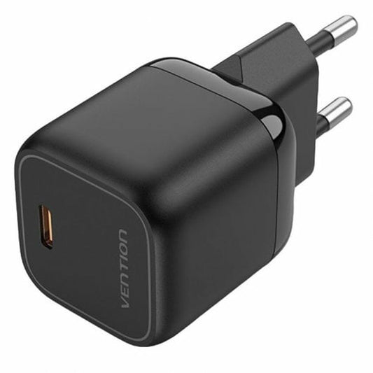 Caricabatterie da Parete Vention FAKW0-EU 30 W USB-C Nero