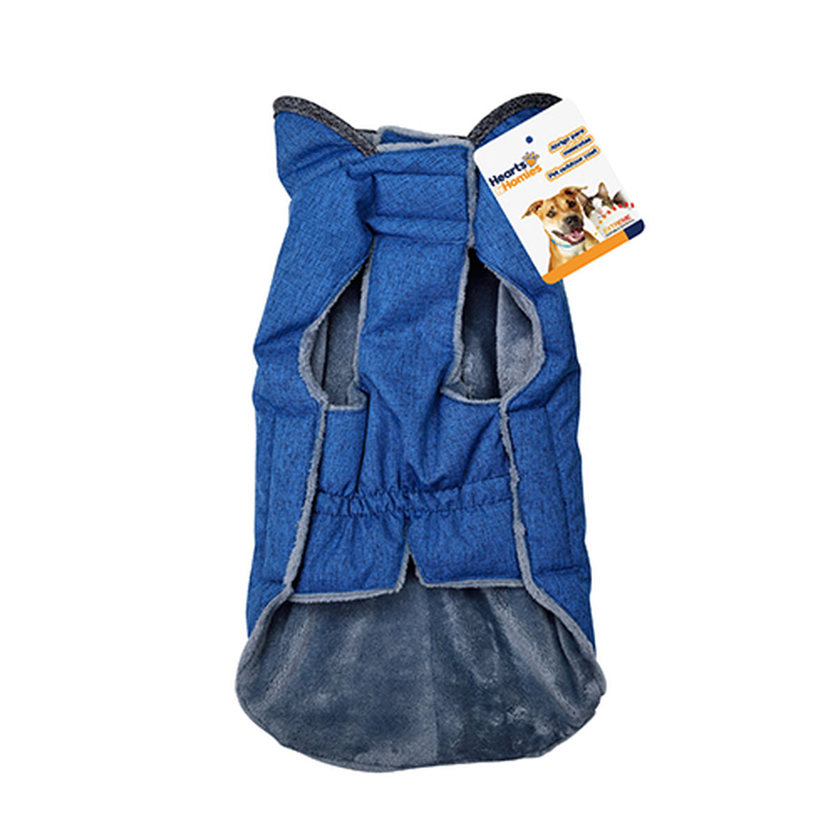 Cappotto per Cani Hearts & Homies 40 cm Azzurro