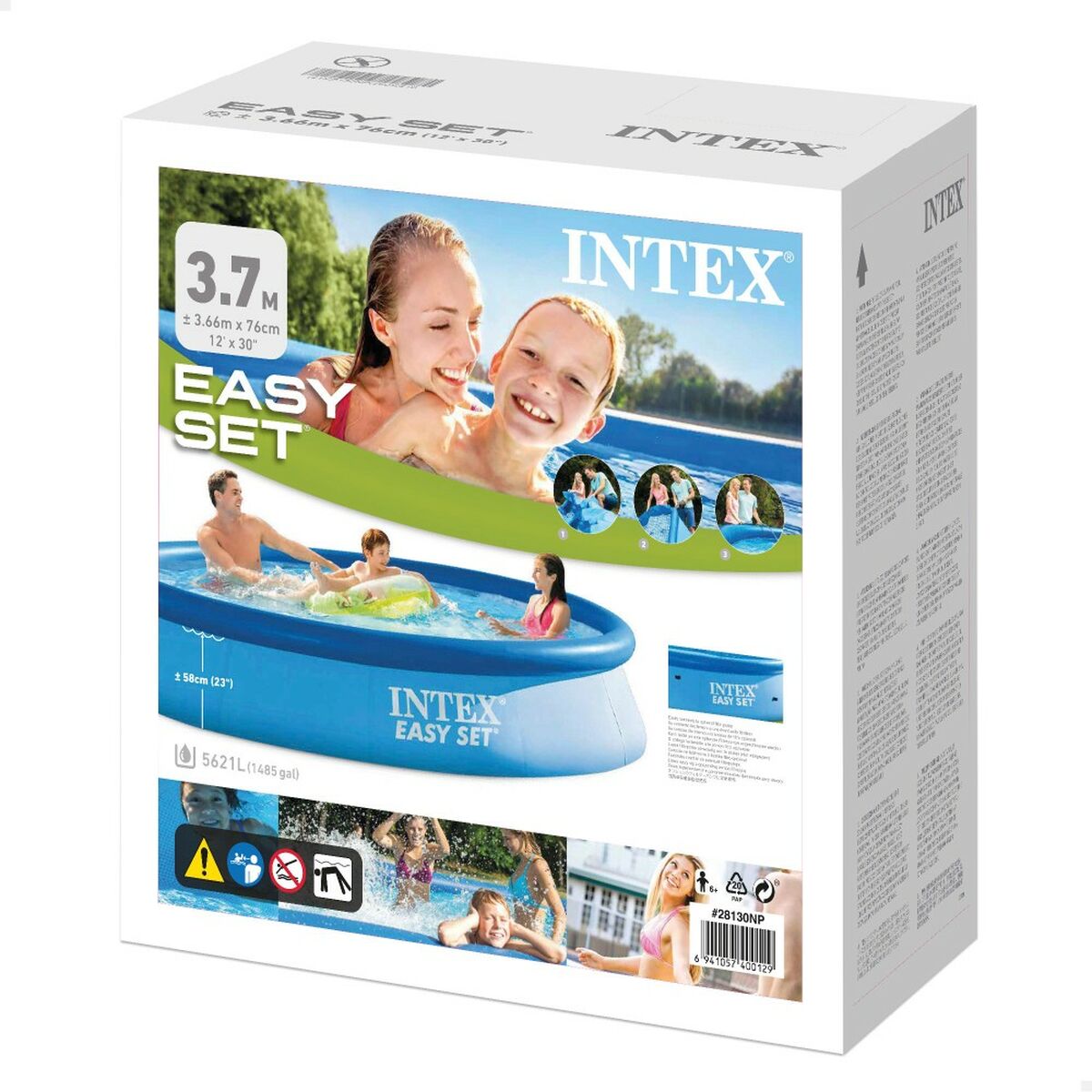 Piscina Gonfiabile Intex 28130NP 366 x 76 x 366 cm 5621 L