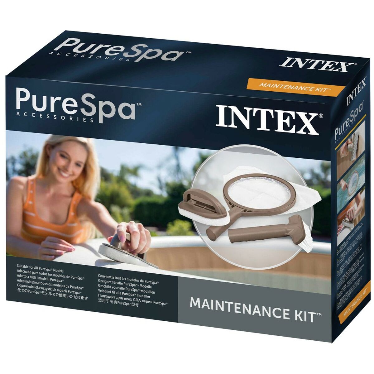 Kit di Manutenzione per Piscine Intex 28004         37 x 21 x 23 cm