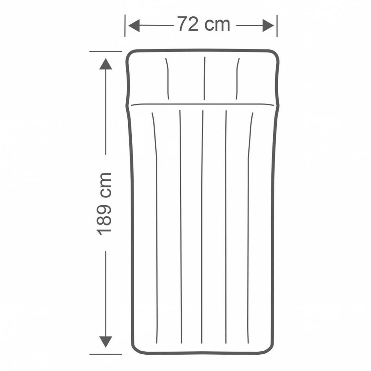 Materasso Gonfiabile   Intex         72 x 20 x 189 cm