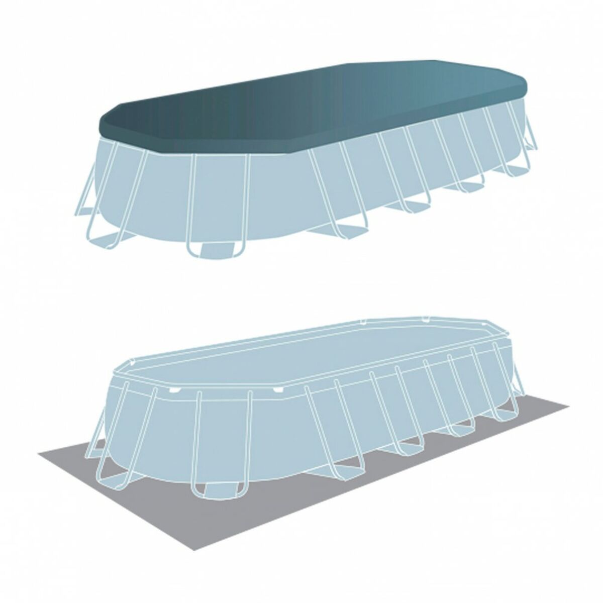 Piscina Smontabile Intex 26798 610 x 122 x 305 cm