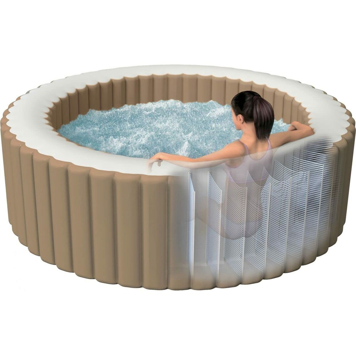 Spa Gonfiabile Intex 216 x 71 x 216 cm 1098 L