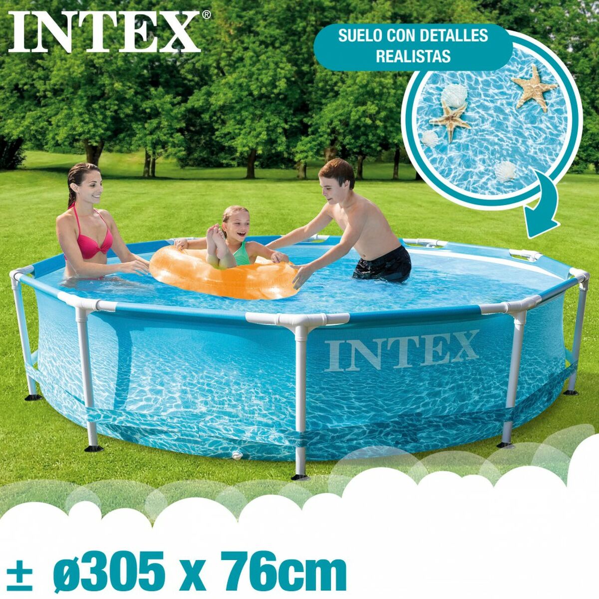 Piscina Smontabile Intex 305 x 76 x 305 cm