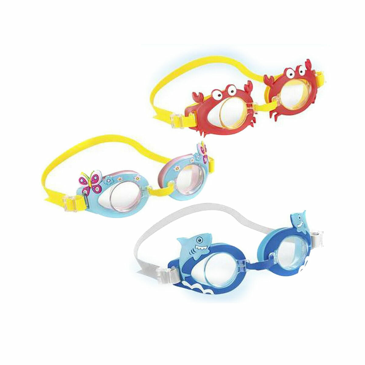 Occhialini da Nuoto per Bambini Intex Plastica