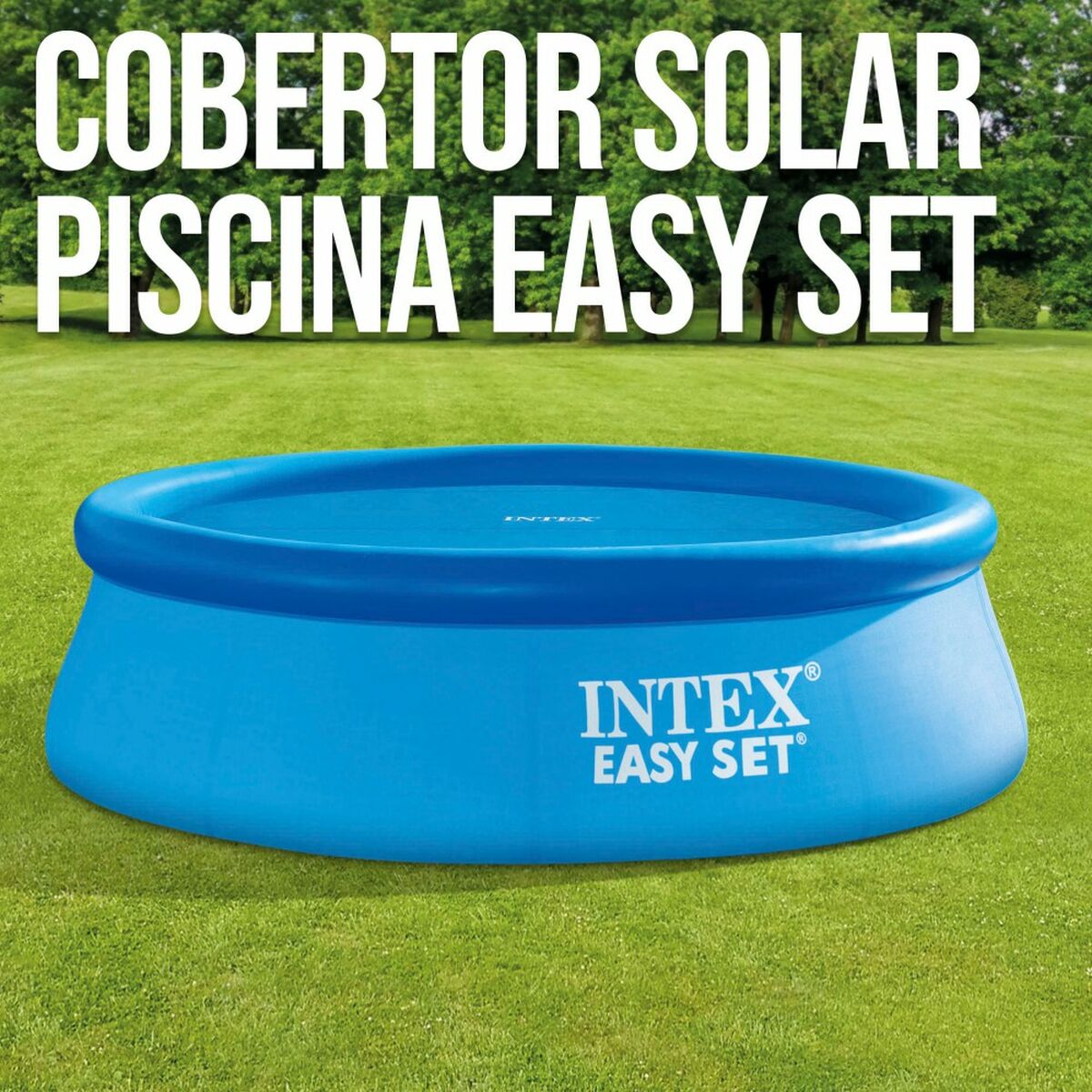 Copertura per piscina Intex 28010 Rotondo Solare Ø 244 cm