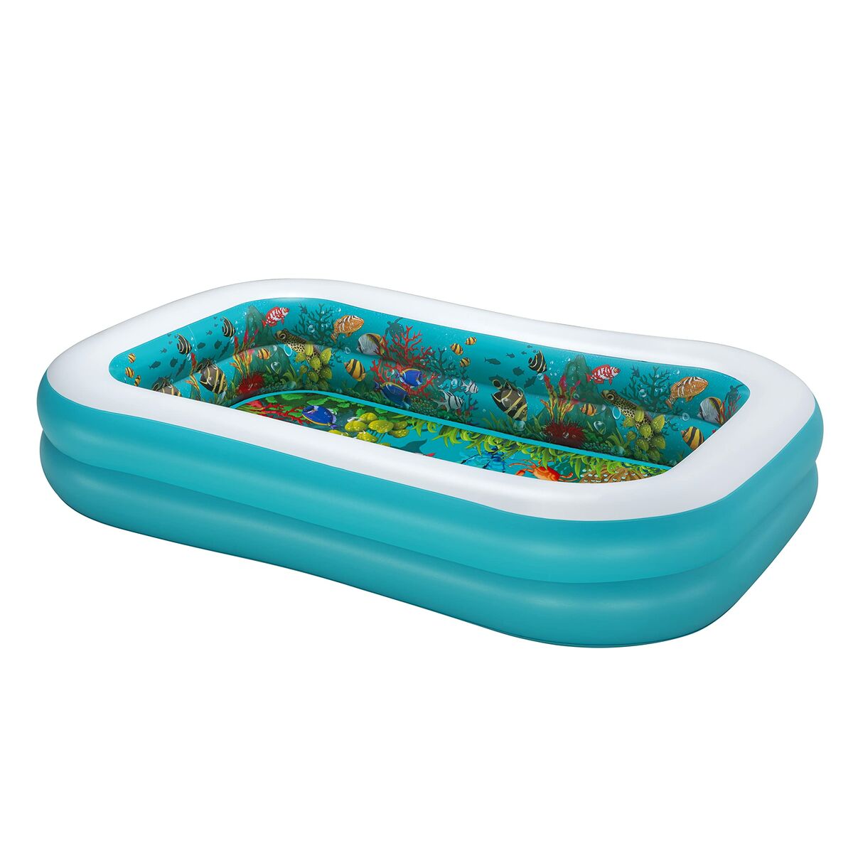 Piscina Gonfiabile per Bambini Bestway 3D 262 x 175 x 51 cm Azzurro