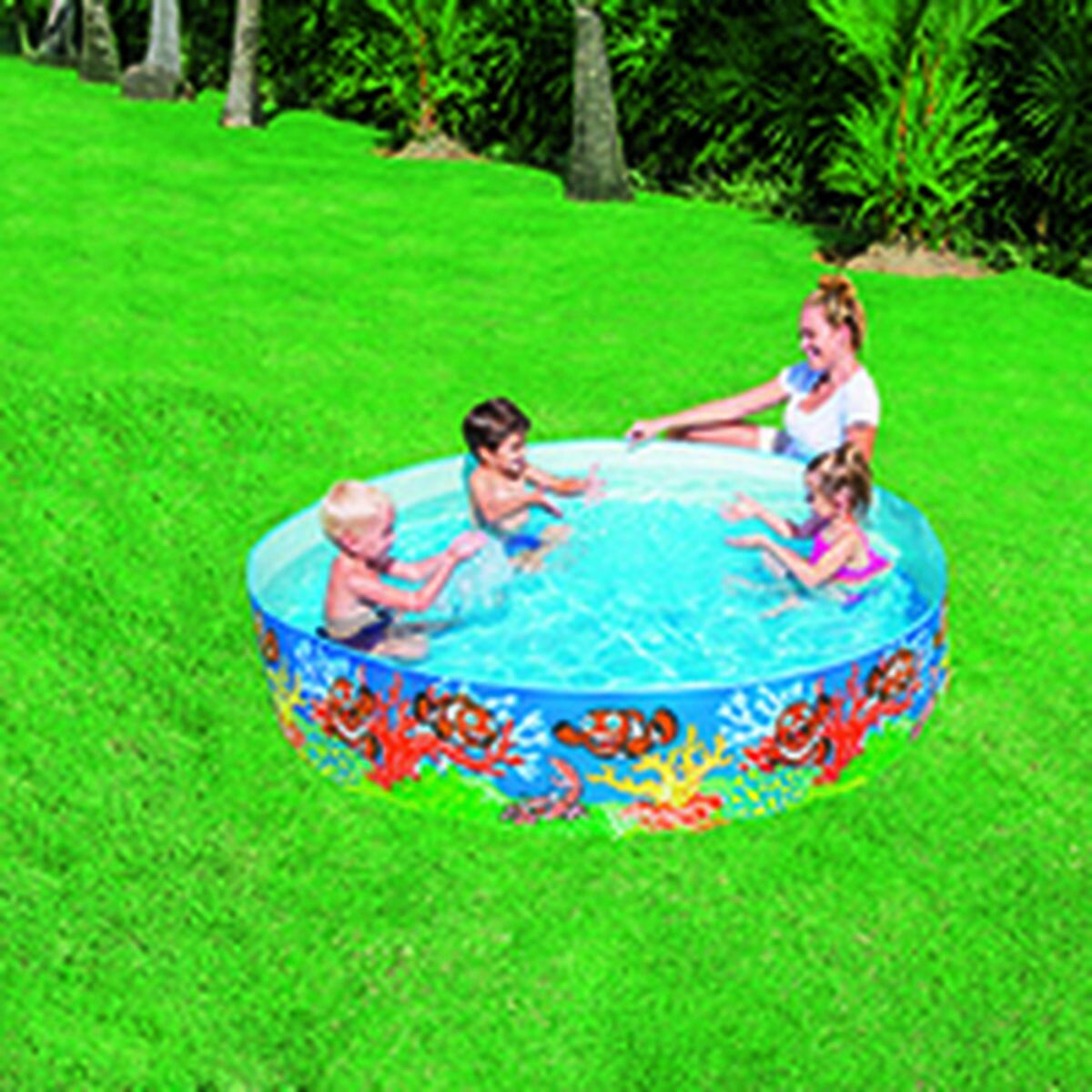 Piscina Gonfiabile per Bambini Bestway Marino 183 x 38 cm