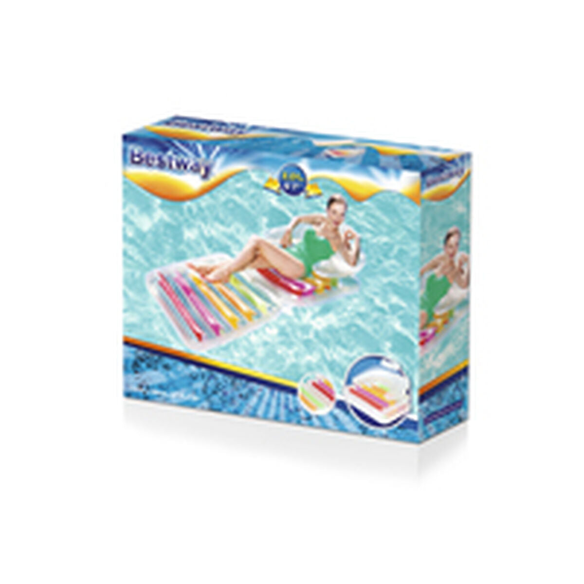 Poltrona da Piscina Gonfiabile Bestway 201 x 89 cm