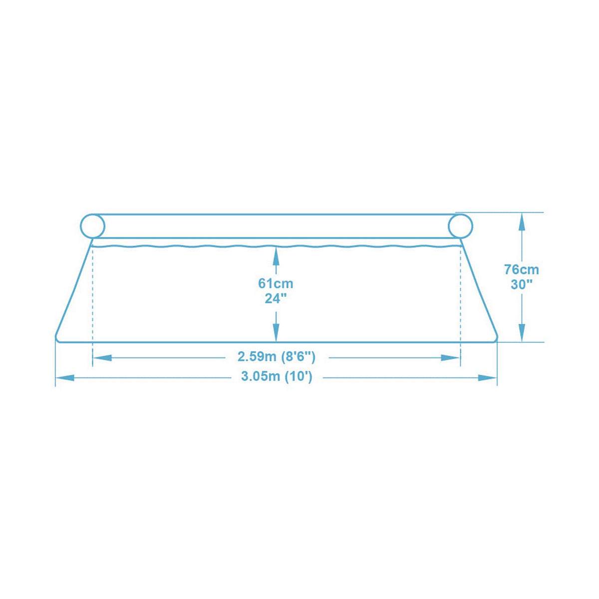 Piscina Gonfiabile Bestway 57270 ø 305 x 76 cm