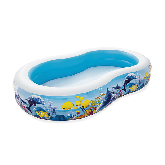 Piscina Gonfiabile per Bambini Bestway 262 x 157 x 46 cm Azzurro