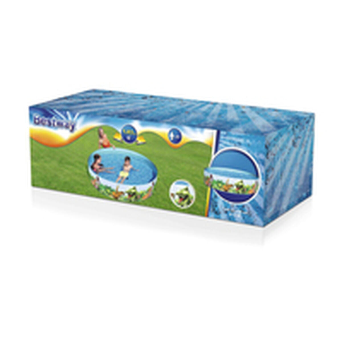 Piscina Gonfiabile per Bambini Bestway Dinosauri 244 x 46 cm