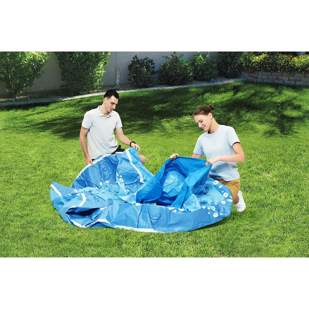 Piscina Gonfiabile per Bambini Bestway 274 x 76 cm Azzurro 3153 L