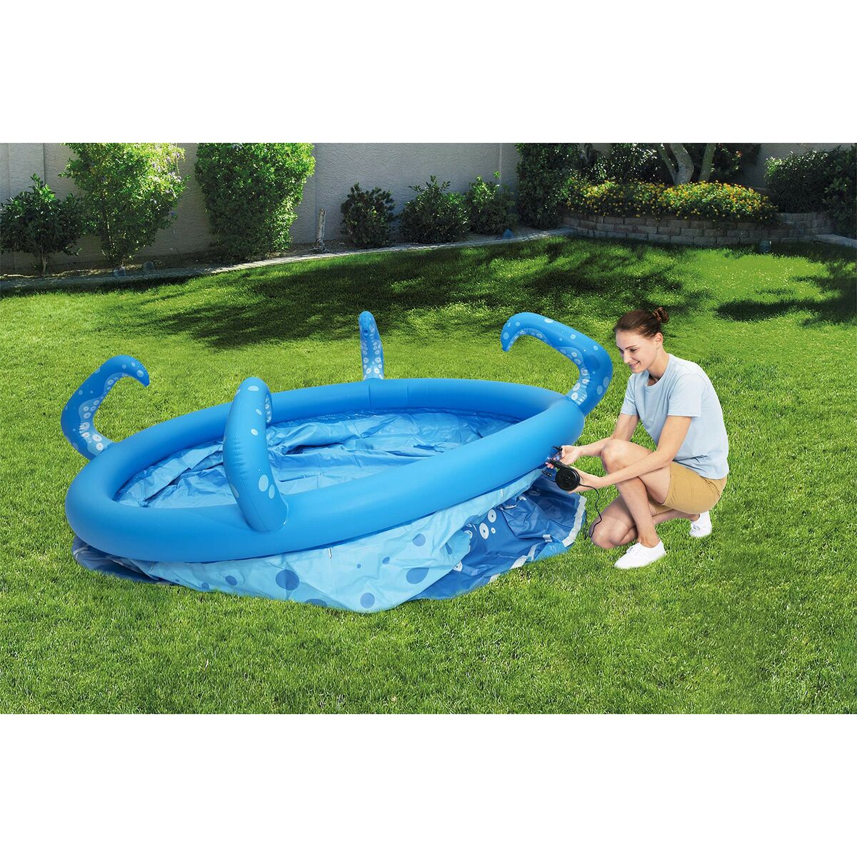 Piscina Gonfiabile per Bambini Bestway 274 x 76 cm Azzurro 3153 L