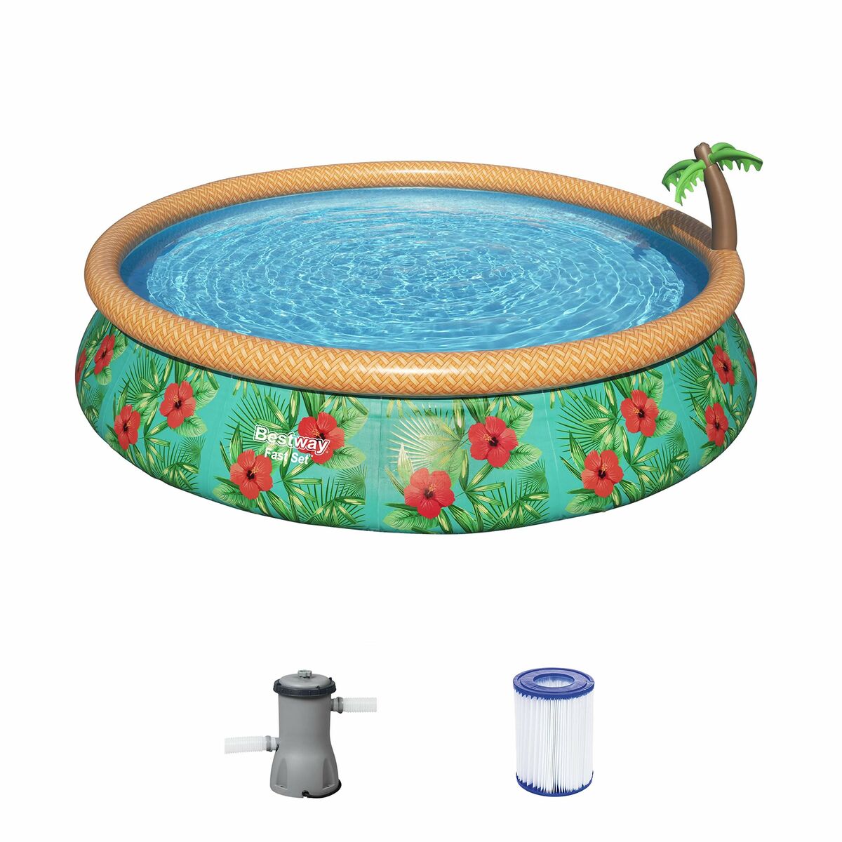 Piscina Gonfiabile Bestway 1057416XXX21 457 x 84 cm