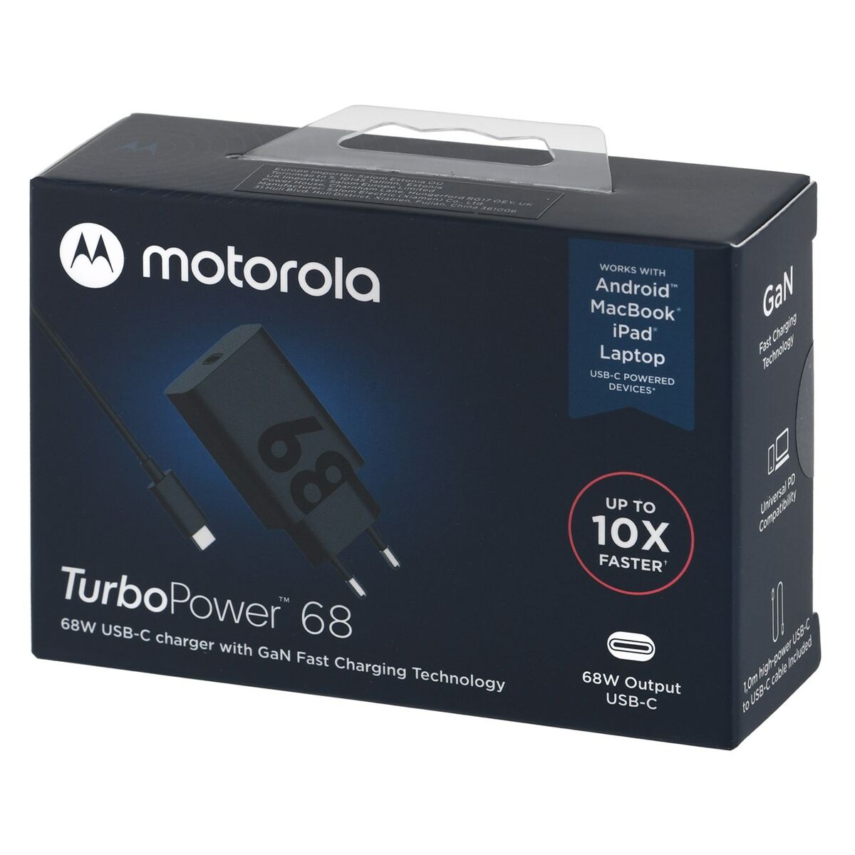 Caricabatterie da Parete Motorola SJMC682 Nero