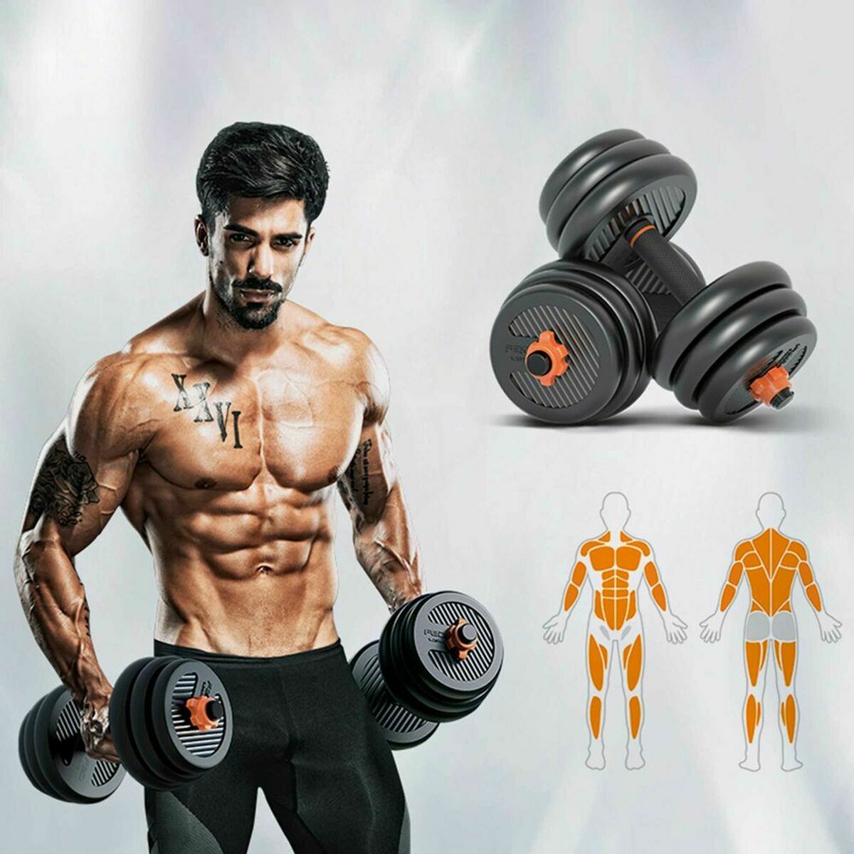 Kit di Kettlebell e Manubri Xiaomi ORMANC40 40 kg