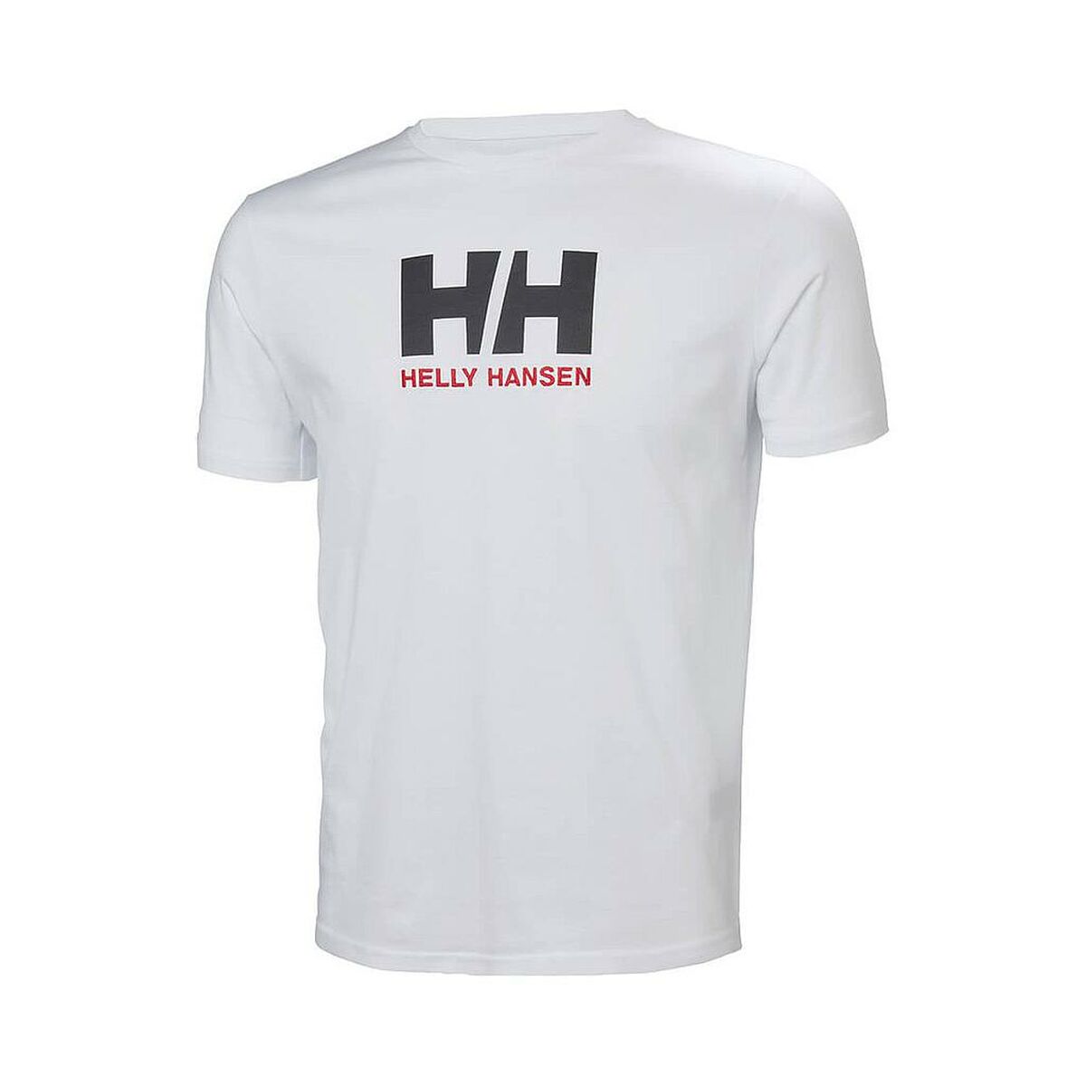 Maglia a Maniche Corte Uomo LOGO Helly Hansen 33979 001  Bianco