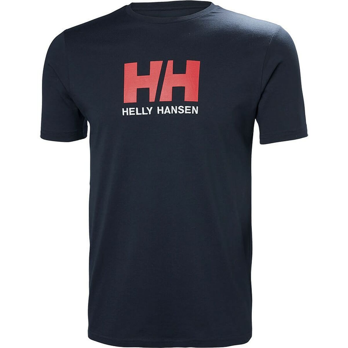 Maglia a Maniche Corte Uomo LOGO Helly Hansen 33979 597 Blu Marino