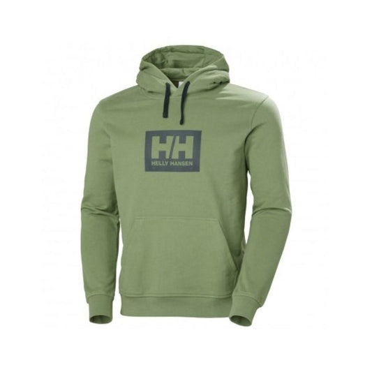 Felpa con Cappuccio Uomo Helly Hansen 53289 406  Verde