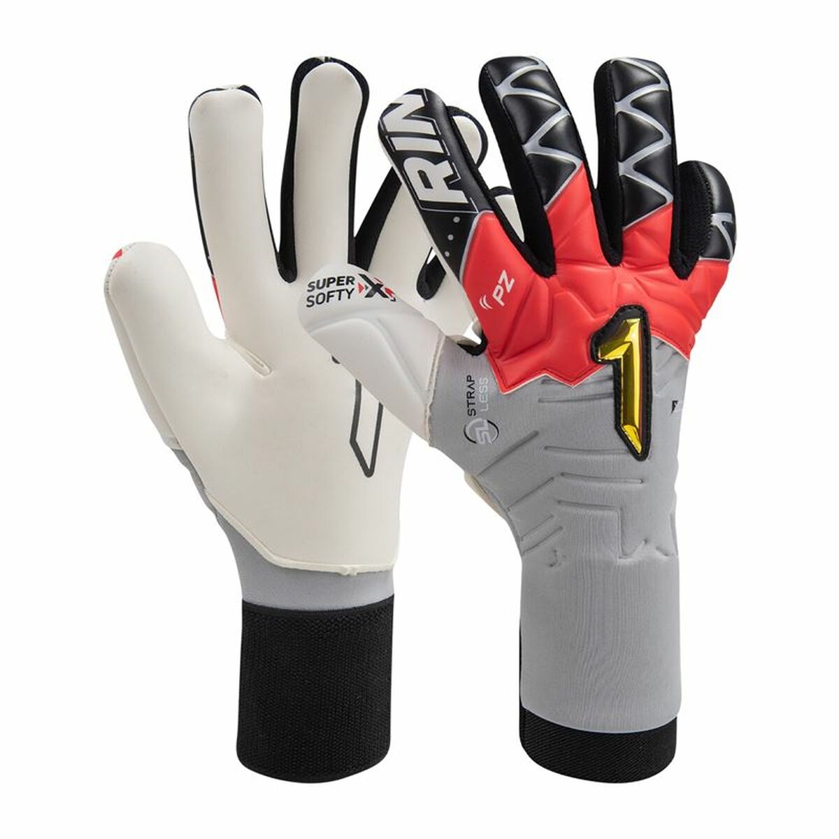 Guanti da Portiere Rinat Xtreme Guard Zhero Semi Grigio