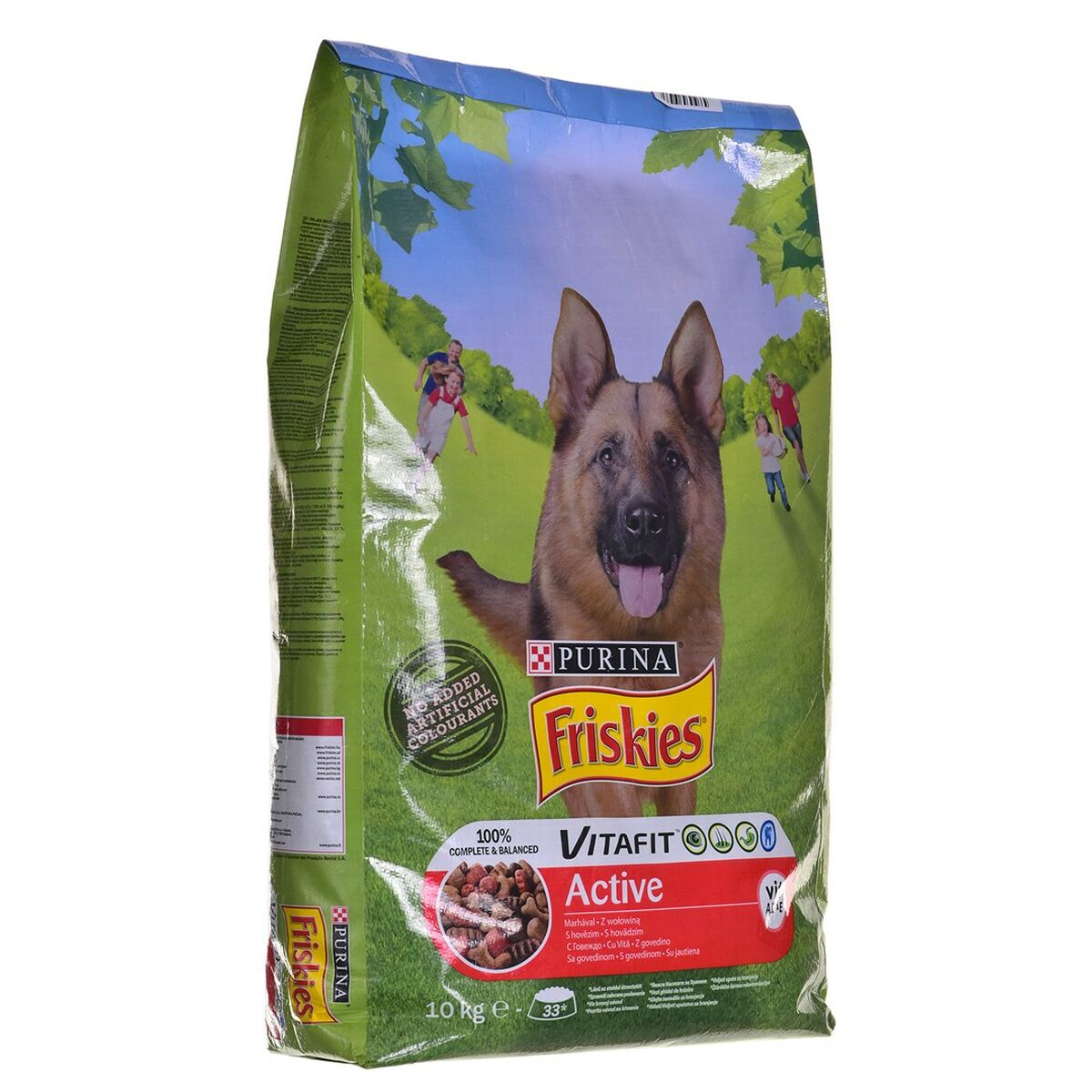 Io penso Purina Friskies Active Adulto Carne di vitello 10 kg