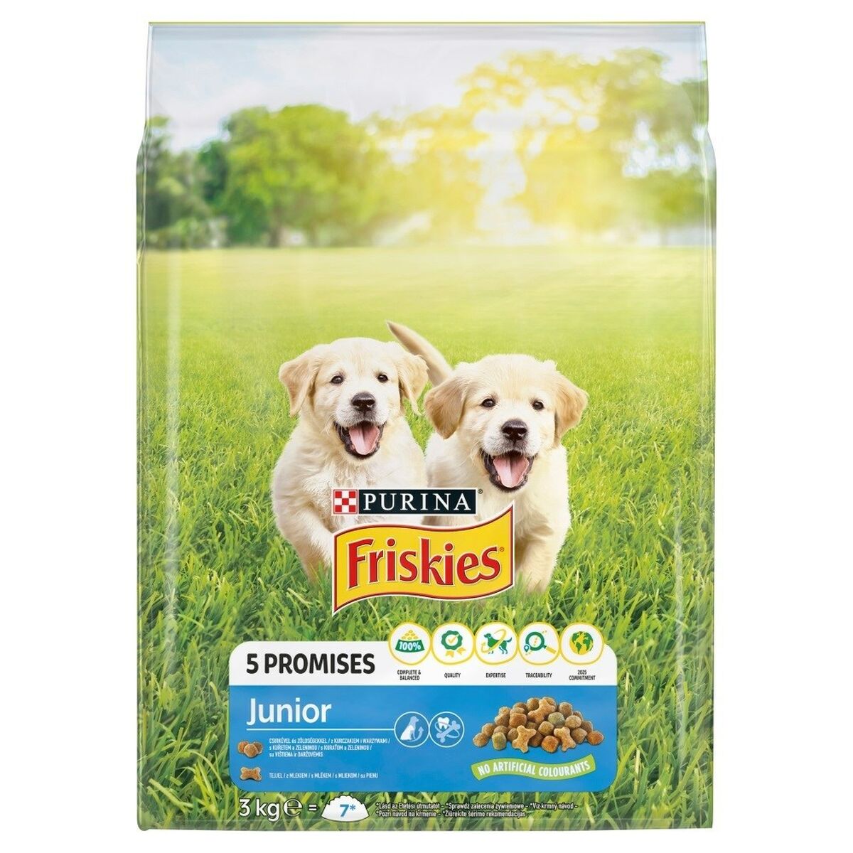 Io penso Purina Friskies Junior Cucciolo/Junior Pollo 3 Kg