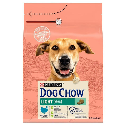 Io penso Purina Dog chow light Adulto Tacchino 2,5 kg