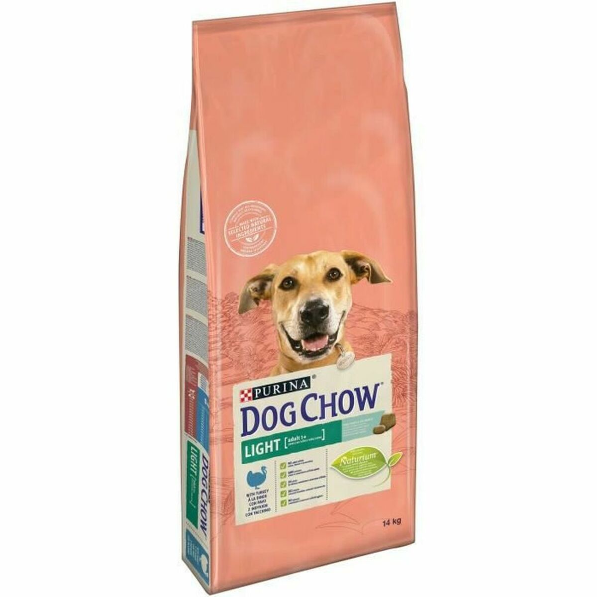 Io penso Purina DOG CHOW LIGHT Adulto Tacchino 14 Kg