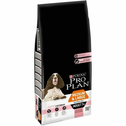 Io penso Purina Pro Plan 7+ Medium/Large Sensitive Skin Anziano Carne 14 Kg