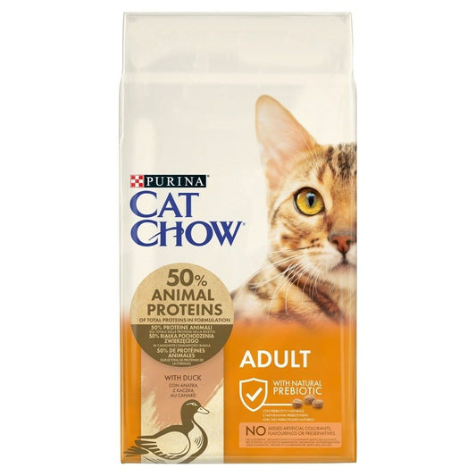 Cibo per gatti Purina Cat Chow Adulto Anatra 15 kg