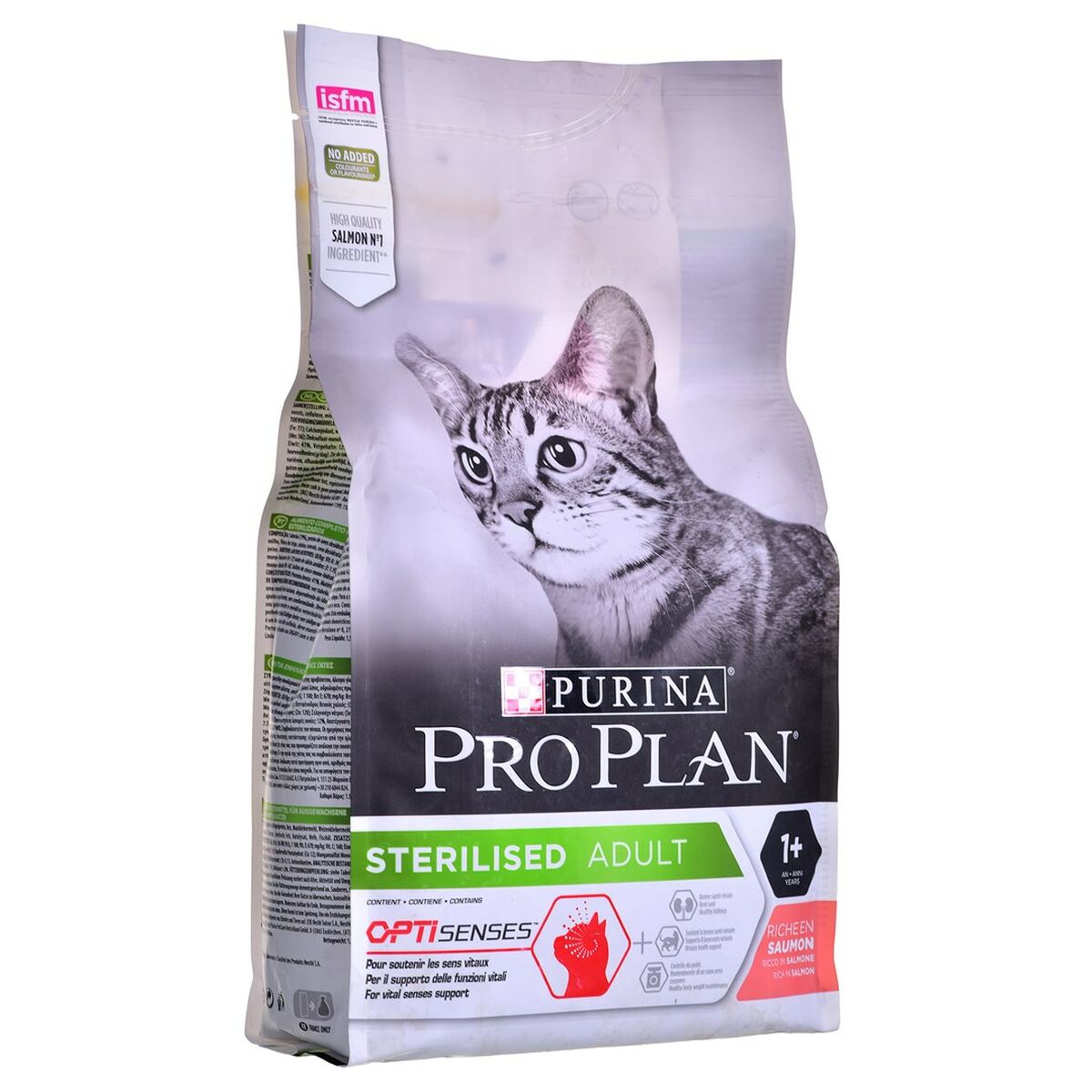 Cibo per gatti Purina Sterilised Adult Adulto Salmone 1,5 Kg