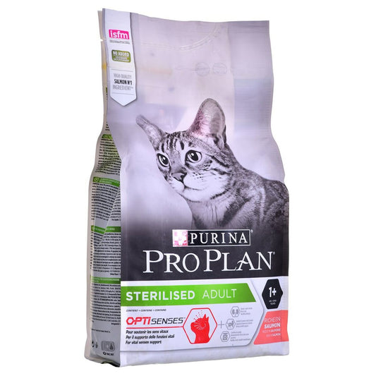 Cibo per gatti Purina Sterilised Adult Adulto Salmone 1,5 Kg