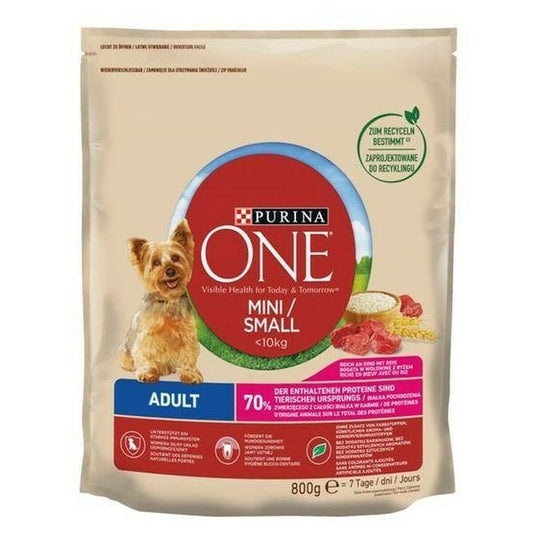 Io penso Purina One Mini Adulto Carne di vitello 800 g