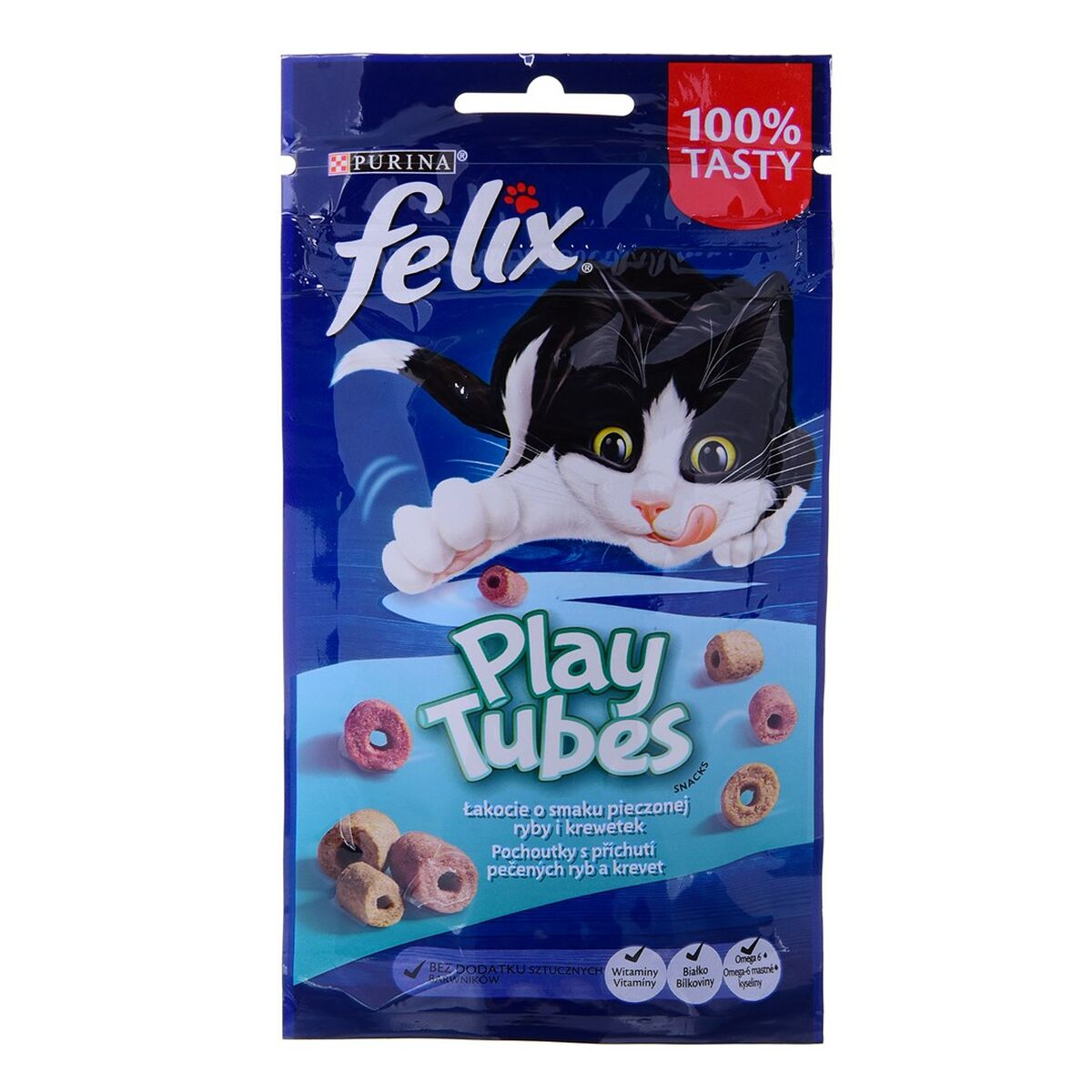 Cibo per gatti Purina Play Tubes Pesce 50 g