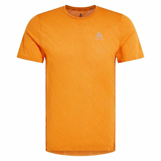 Maglia a Maniche Corte Unisex Odlo Zeroweight Enginee Arancio