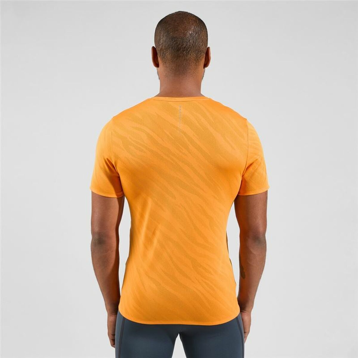 Maglia a Maniche Corte Unisex Odlo Zeroweight Enginee Arancio