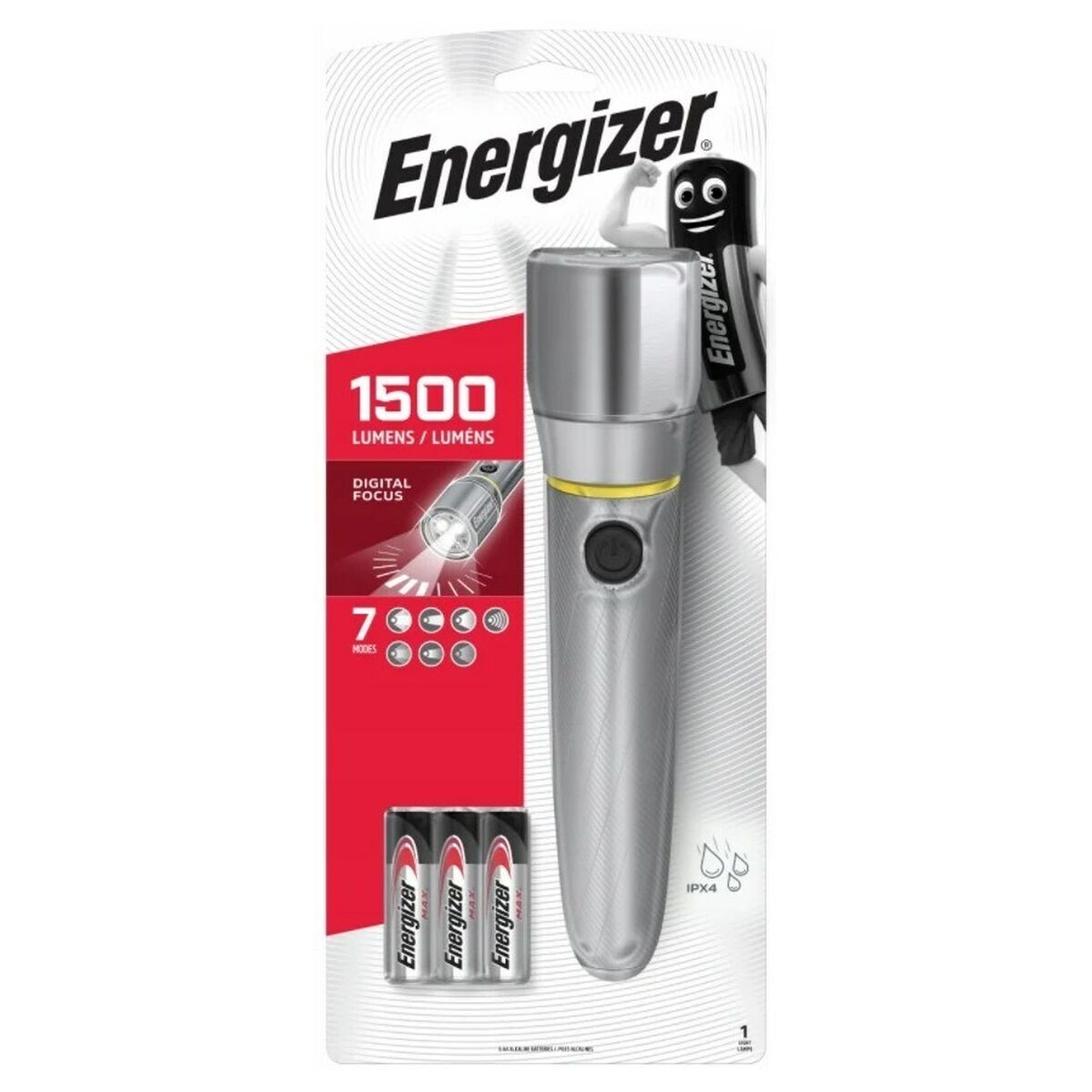 Torcia Energizer 419594 1500 Lm 250 Lm