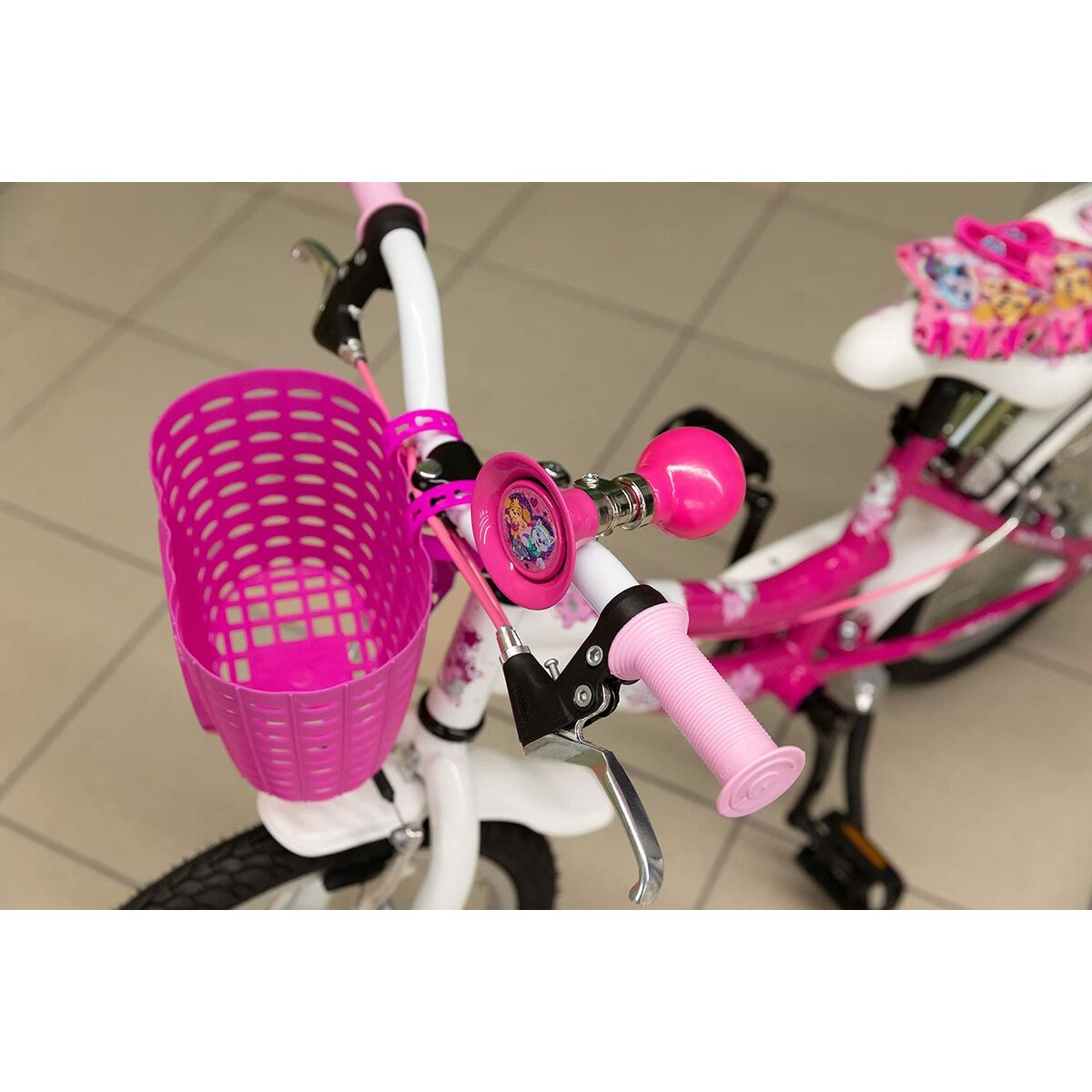 Campanello per Biciclette per Bambini The Paw Patrol CZ10553 Rosa