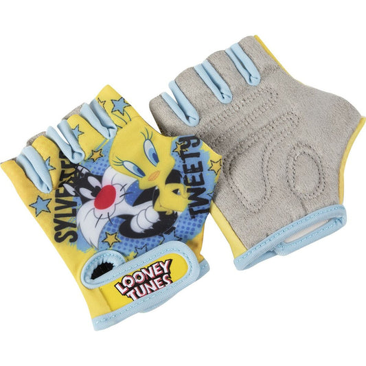 Guanti da Ciclismo Looney Tunes CZ10958 Giallo Bambini